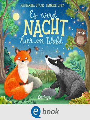 cover image of Es wird Nacht hier im Wald